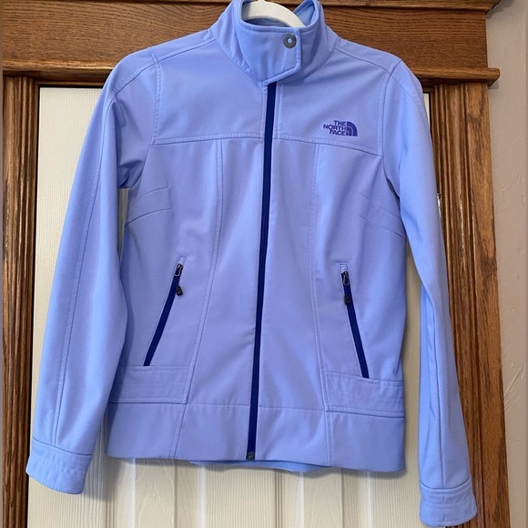 The North Face Jackets & Blazers - North Face Calentinto Softshell A7WZ Full Zip Jacket Sz S Blue 5% Stretch